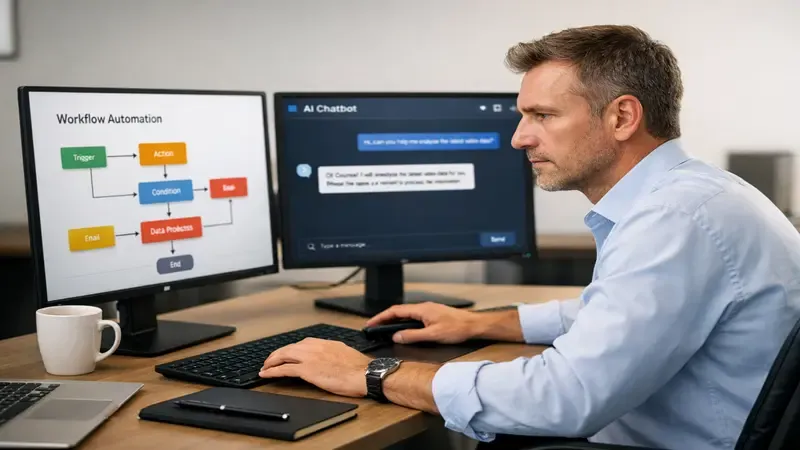 Confronto tra processo automatizzato e agent AI nella gestione dei task aziendali