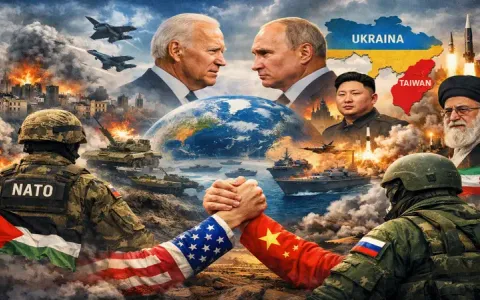 Imprenditore analizza dati digitali e scenari geopolitici globali su schermo per far crescere la propria impresa